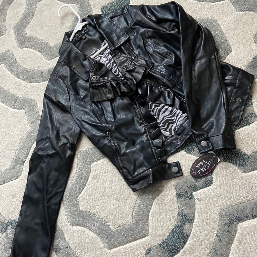 Faux Leather Jacket